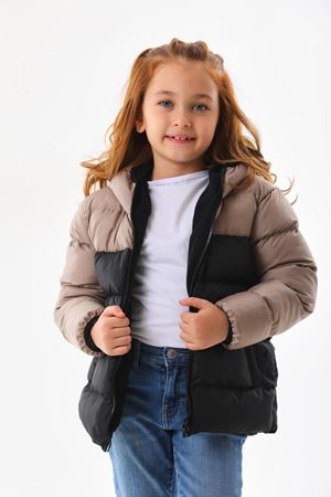 Çocuk polarlı şişme mont DPRBC012