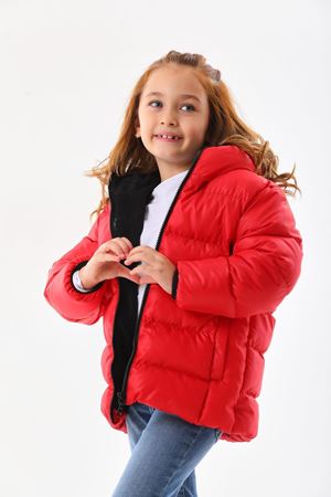 Çocuk polarlı kışlık kaban DPRBC008