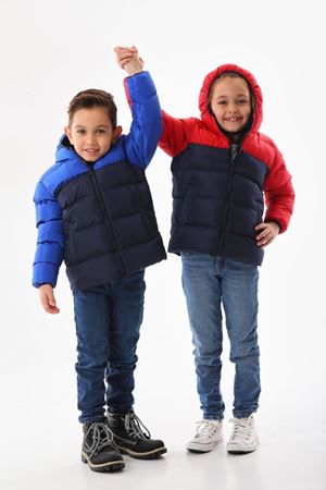 Çocuk polarlı şişme mont DPRBC012