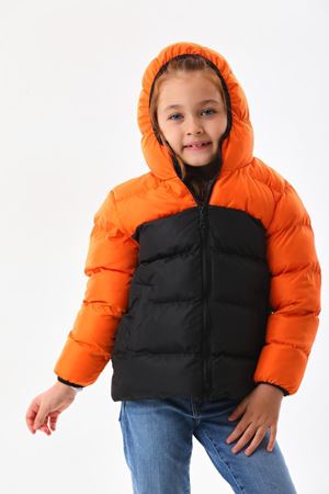 Çocuk polarlı şişme mont DPRBC012