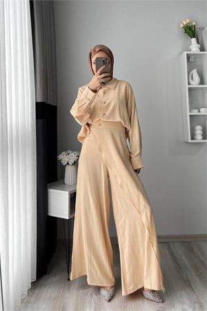 kadın tunik pantolon ikili tesettür takım DPMS052