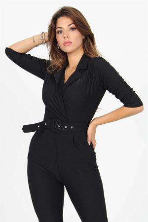 kadın kemerli yeni sezon likralı örme tulum SHNZ07