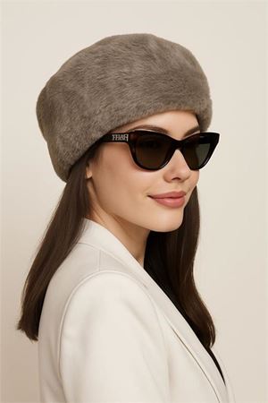 Kadın peluş rus kalpak şapka DPAKS004