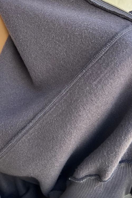 Kadın Antrasit Önü Dikiş Detaylı Pantolon Sweat Takım, Eşofman Takım