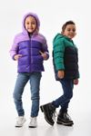 Çocuk polarlı şişme mont DPRBC012