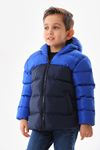 Çocuk polarlı şişme mont DPRBC012
