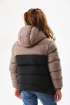 Çocuk polarlı şişme mont DPRBC012