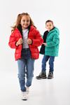 Çocuk polarlı kışlık kaban DPRBC008