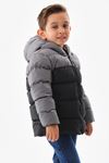 Çocuk polarlı şişme mont DPRBC012