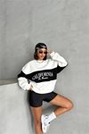 Kadın bisiklet yaka california sweat DPG038