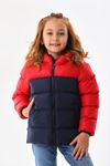 Çocuk polarlı şişme mont DPRBC012
