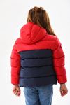 Çocuk polarlı şişme mont DPRBC012