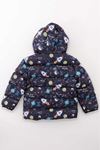 Erkek çocuk roket desenli lacivert mont DPRBC017