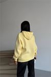 Kadın cepli oversize basic sweat DPG109